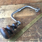 Vintage IRON FRAMED EARLY 7in Hand BRACE Old Antique Drill Boring Hand Tool T2495