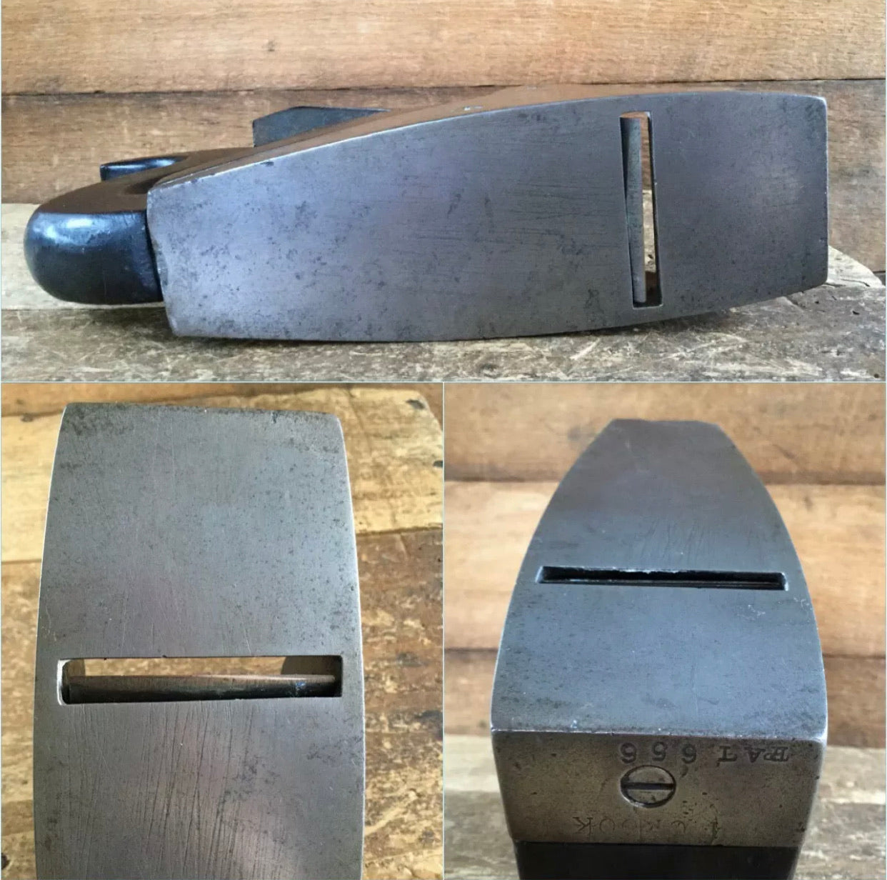 RARE Antique PRESTON PATENTED Infill Smoothing PLANE