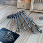 SOLD Vintage CLEVELAND USA made BOXED Set of 9 x Wood drill BITS T8972