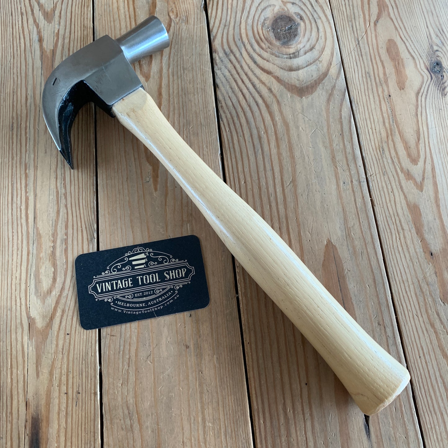 SOLD T9522 Vintage new stock pre 1954 Henry CHENEY USA nail holder HAMMER