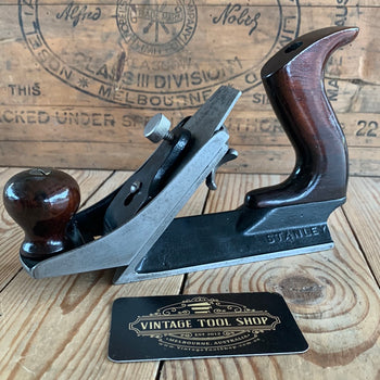 SOLD i56 Antique STANLEY USA No. 72 chamfer PLANE & 2x attachments