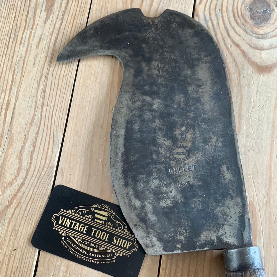 SOLD D287 Antique FRENCH Ckolet BILLHOOK