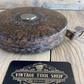 SOLD Vintage CHESTERMAN England linen 100 foot measuring TAPE with BAKELITE CASE T8299