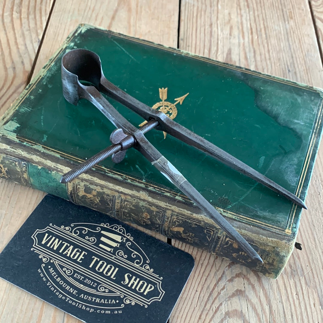 SOLD D307 Antique SPRING BOW DIVIDERS – Vintage Tool Shop Pty Ltd