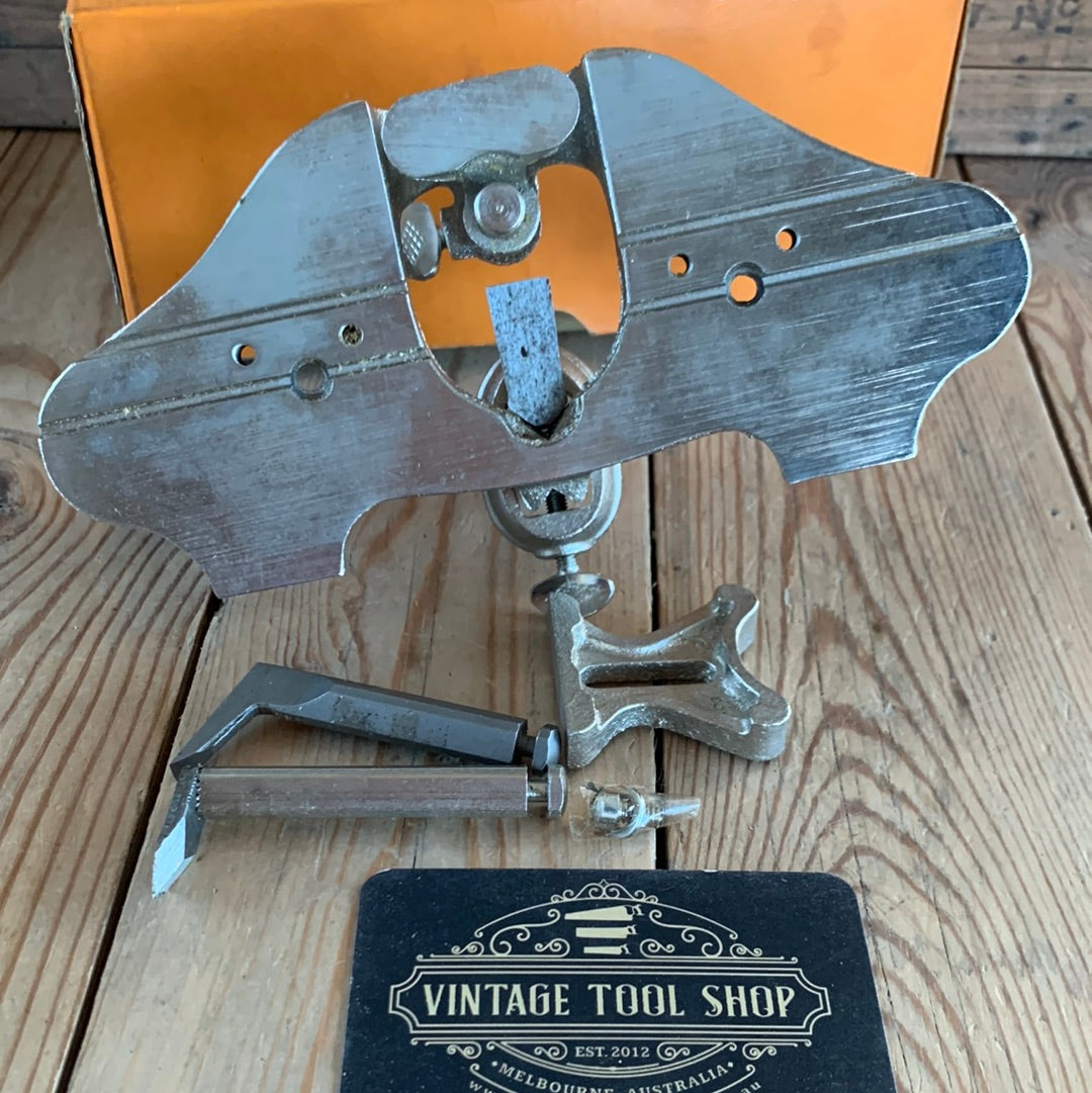 SOLD H219 Vintage STANLEY England  No. 71 Router PLANE IOB