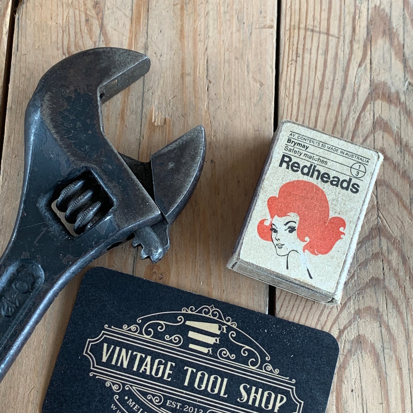 SOLD N228 Vintage CRESCENT USA double ended WRENCH