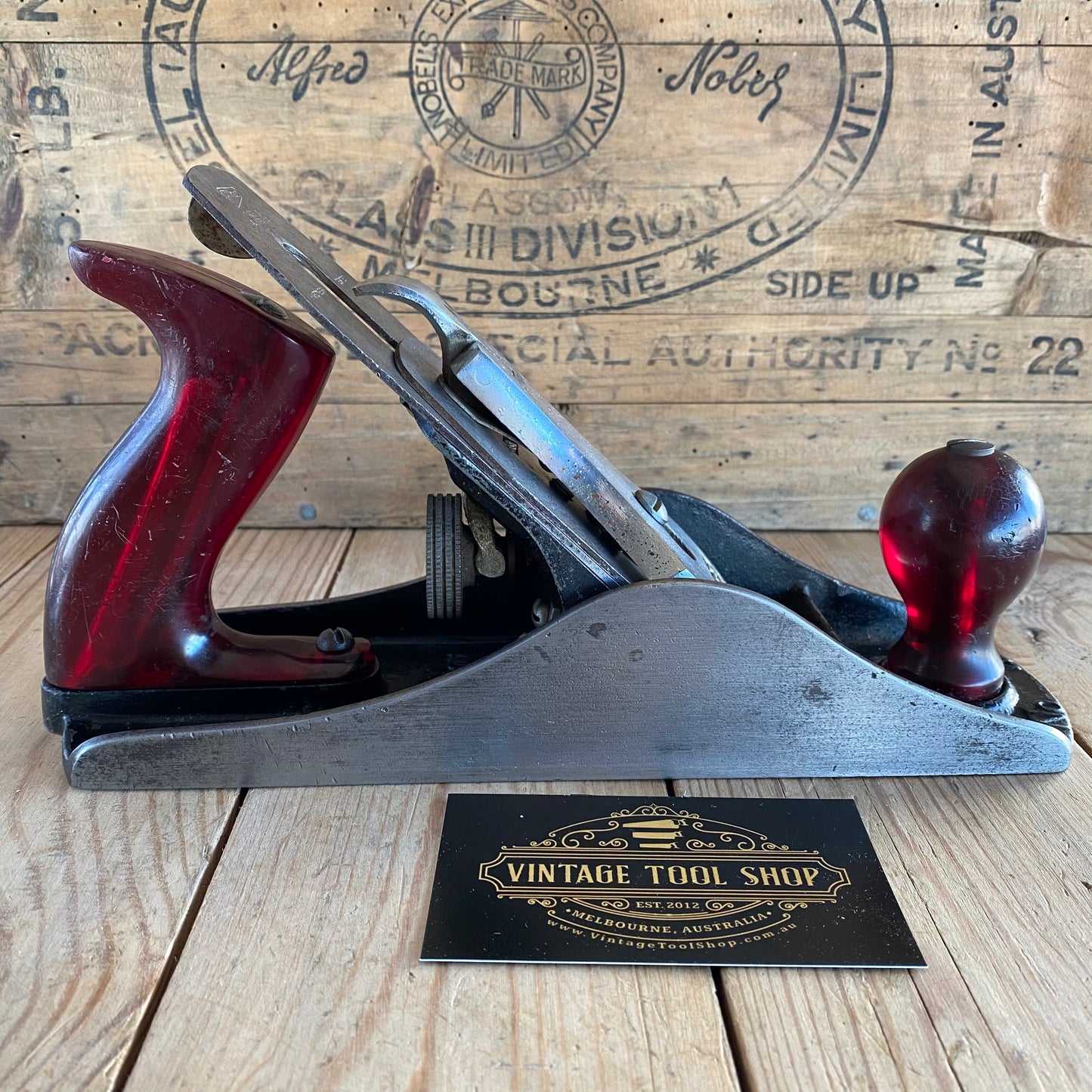 SOLD SCARCE! Vintage Australian TURNER No.4 1/2 smoothing PLANE T7318