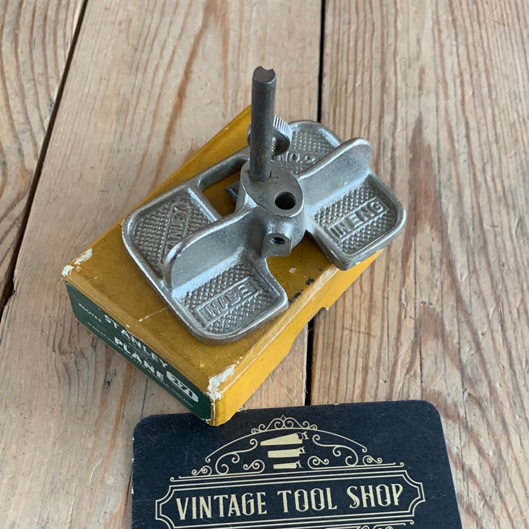 SOLD D729 Vintage STANLEY England No.271 mini ROUTER PLANE in original box