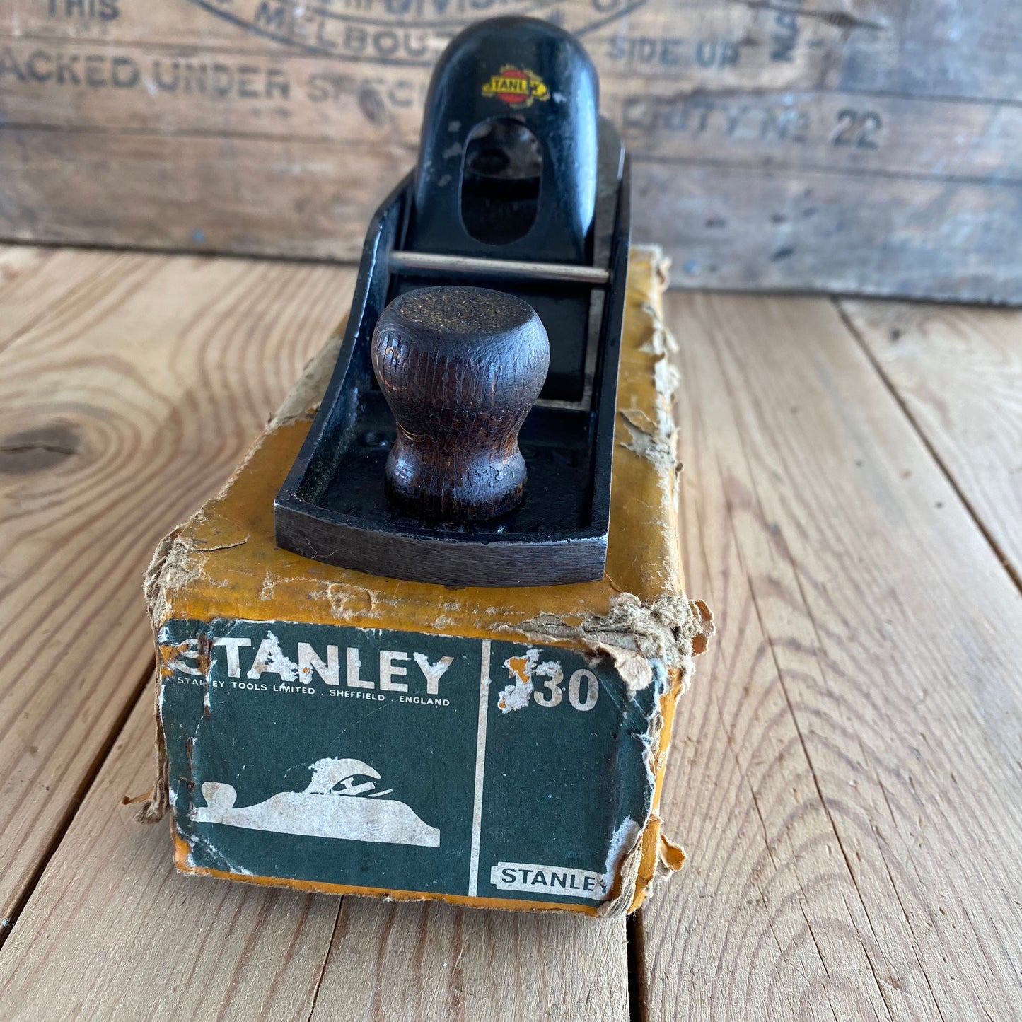 SOLD Vintage STANLEY No:130 Double ended BLOCK PLANE T5671