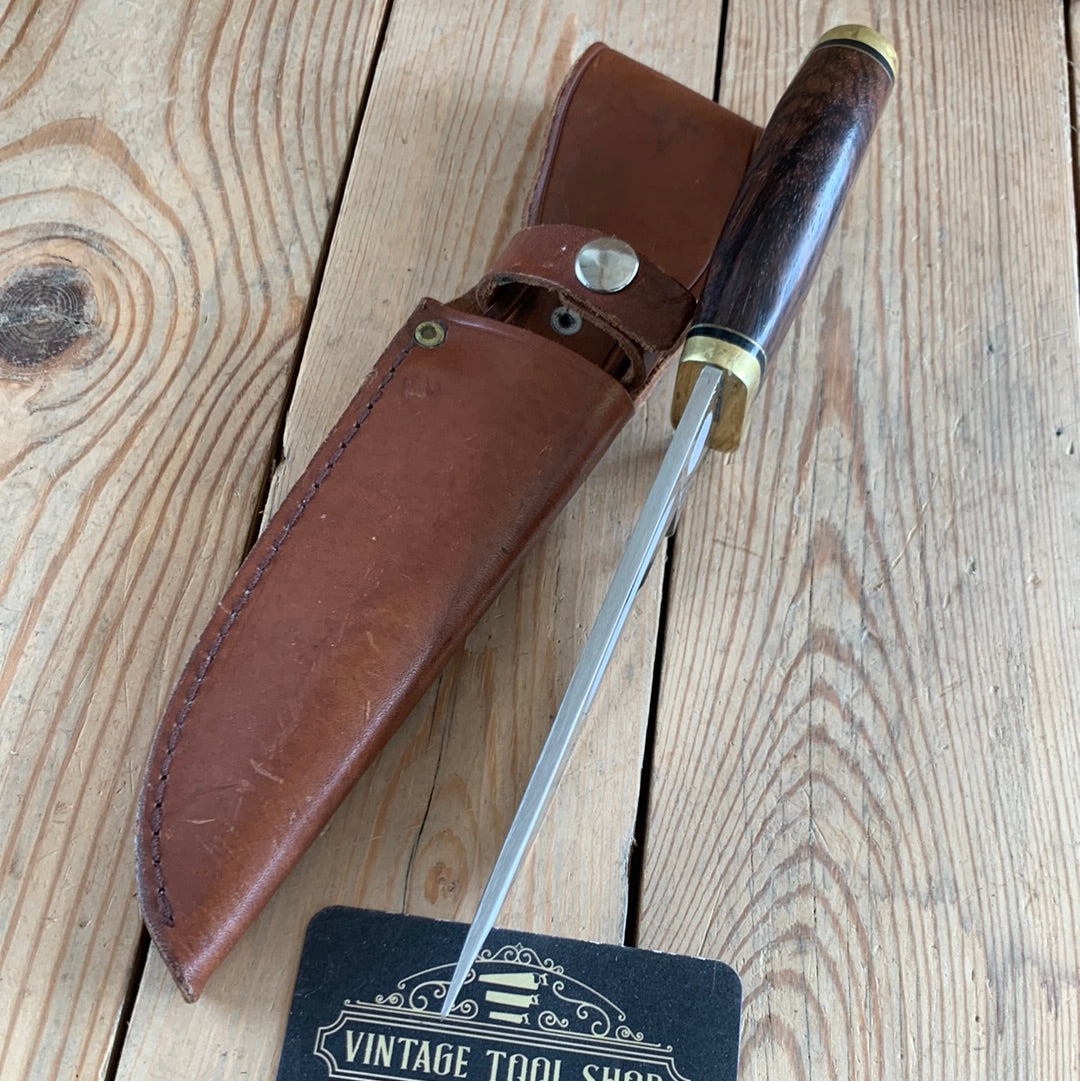 SOLD K17 Vintage HUNTING KNIFE with Rosewood handle