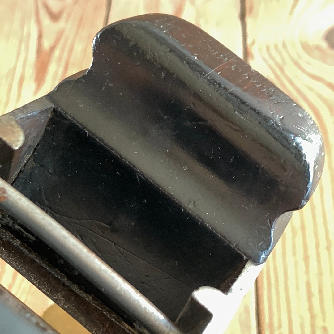 SOLD N174 Antique small INFILL smoothing PLANE with ebony infill