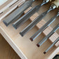 SOLD Set of 6 x TWO CHERRIES KIRSCHEN Germany Bevelled CHISELS IOB T8749