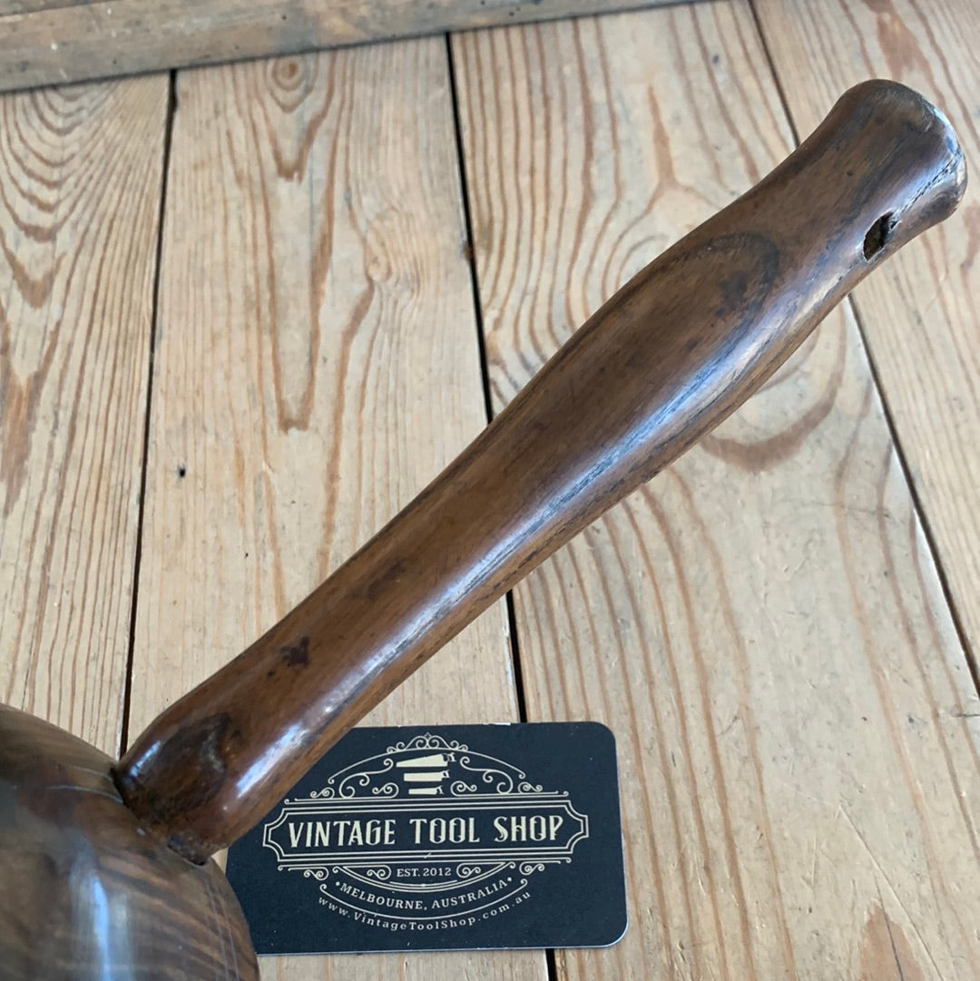 SOLD D294 Vintage LIGNUM VITAE Wood Saddlers MALLET