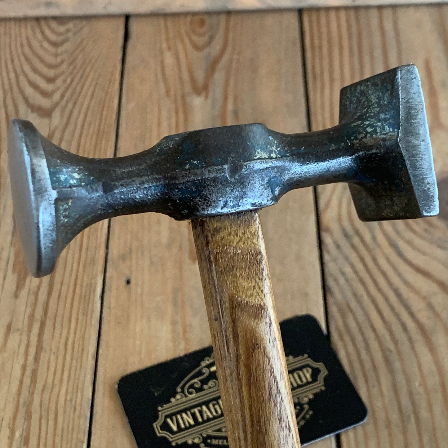 SOLD T9674 Vintage Metalworking PLANISHING HAMMER