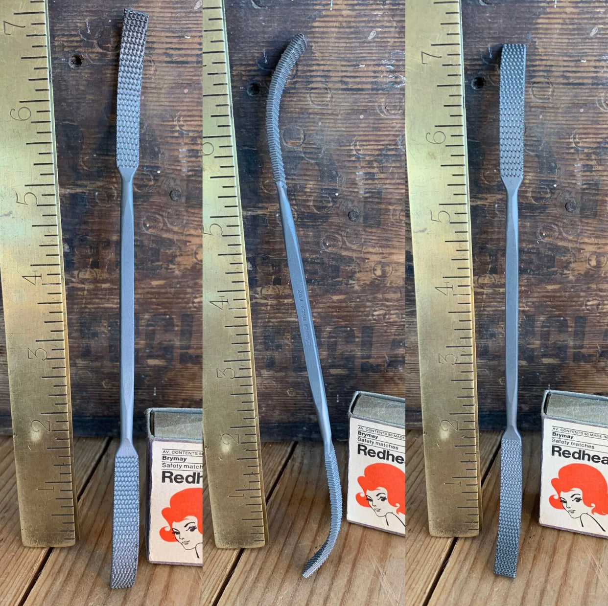 New ITALIAN CORRADI RASP FILE Wood Sculpture Hand Tool Riffler ...