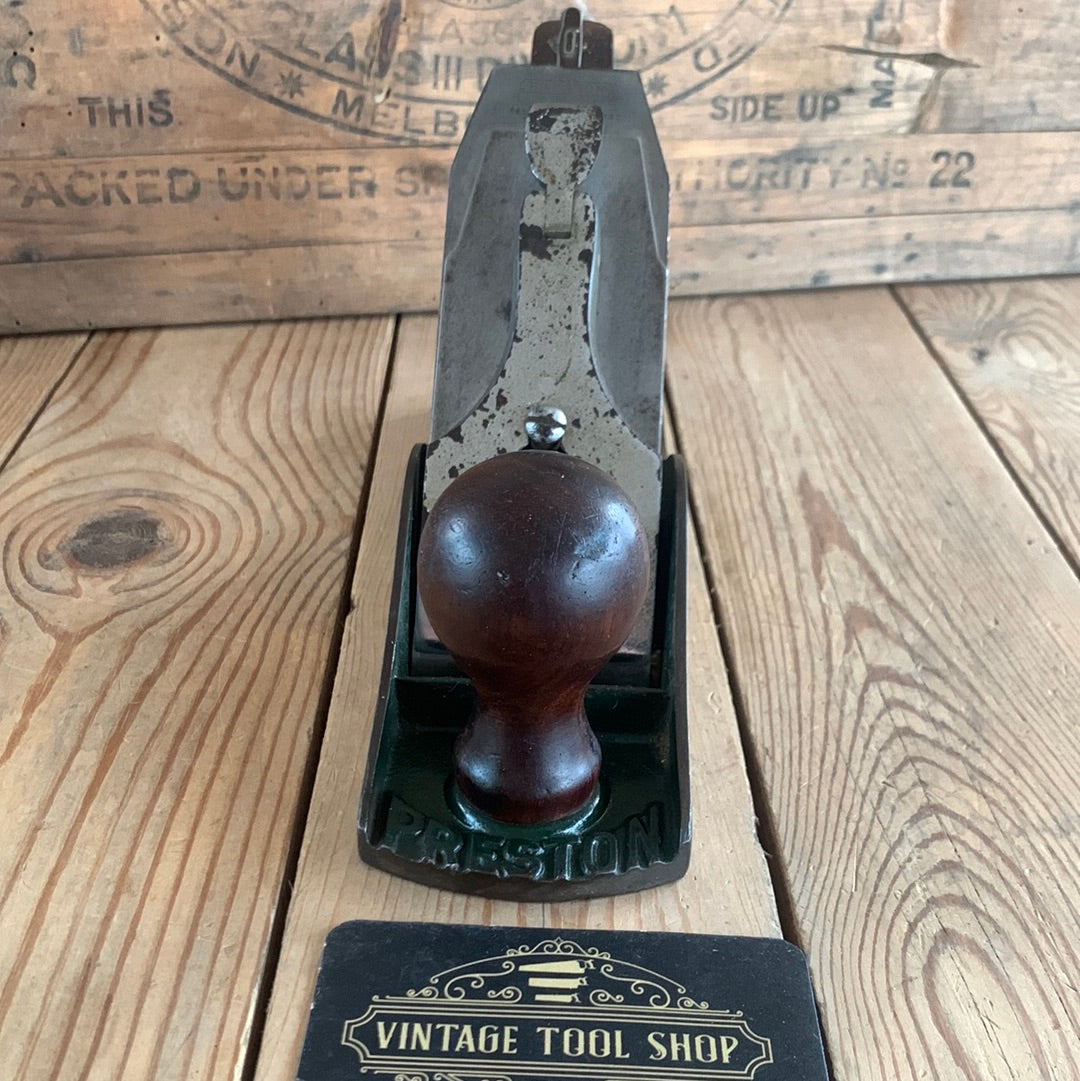 SOLD T9876 RARE Vintage EDWARD PRESTON No.14 1/2 Smoothing PLANE