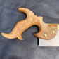 SOLD HS82 Heritage SAWS Custom BRUNSWICK model CARCASS SAW with a MASUR BIRCH handle