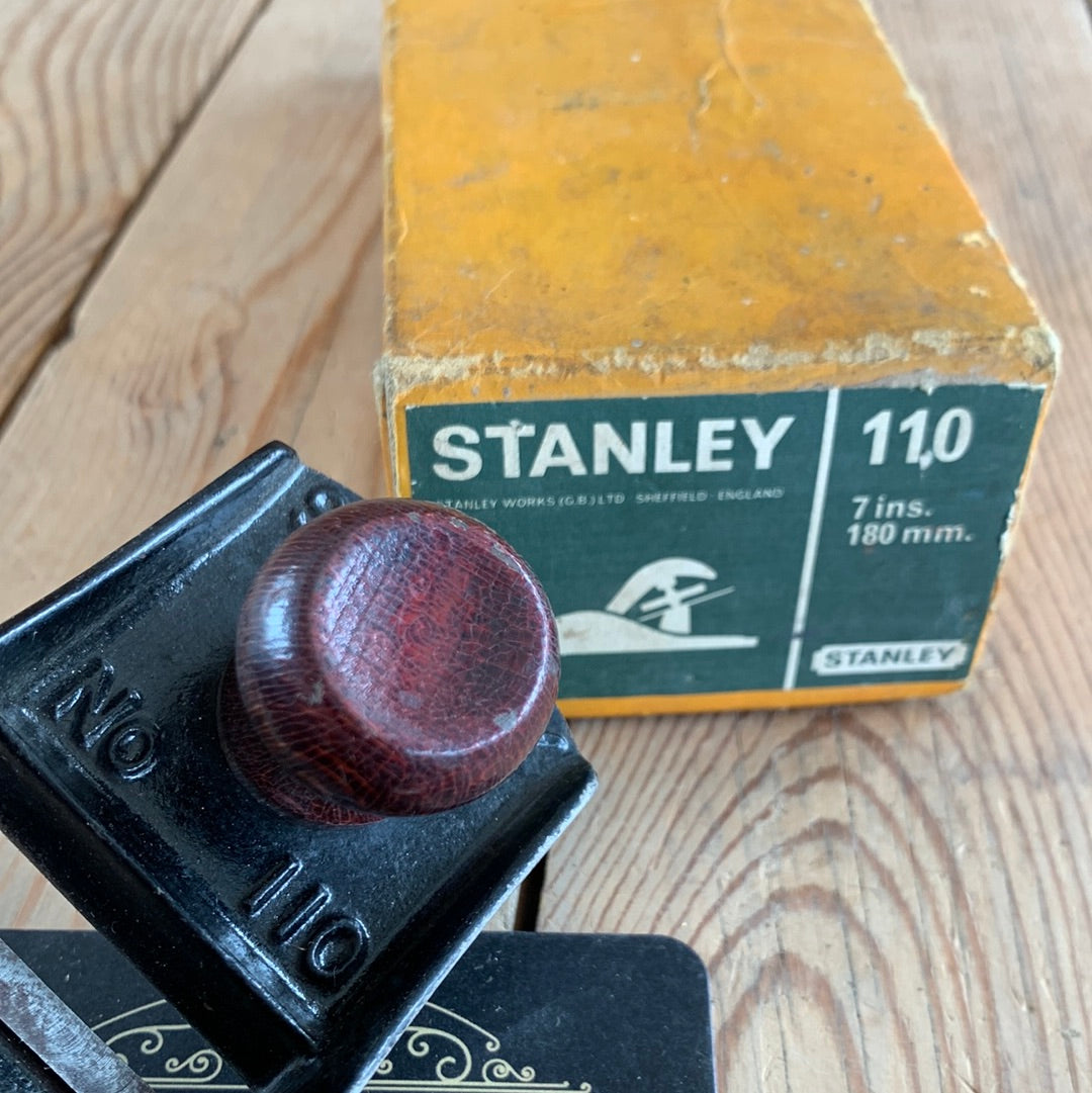 SOLD D724 Vintage STANLEY England No.110 Block PLANE IOB