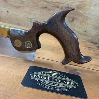 SOLD S456 Vintage Premium Quality The UNION 8” 15ppi fine rip SAW