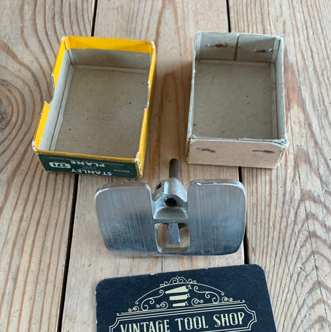 SOLD D729 Vintage STANLEY England No.271 mini ROUTER PLANE in original box