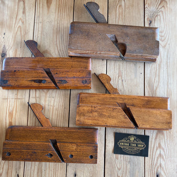 SOLD Antique SIDE BEAD Moulding Planes x 4 T1770