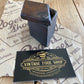 SOLD Antique wooden Mahogany GREASE BOX T4069